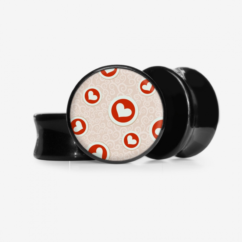 Plug Borbulhas de Amor - Base Selecionável - Coração