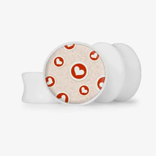 Plug Borbulhas de Amor - Base Selecionável - Coração