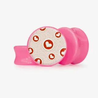 Plug Borbulhas de Amor - Base Selecionável - Coração