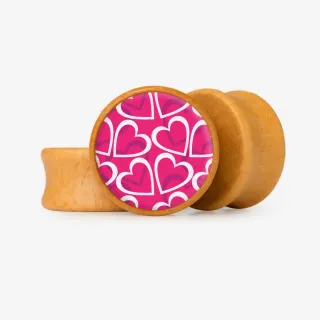 Plug Dança dos Corações - Base Selecionável - Coração