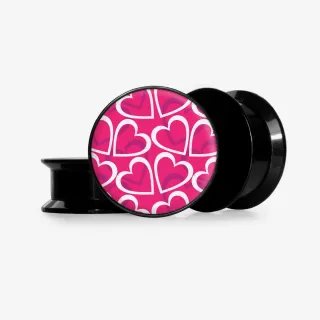 Plug Dança dos Corações - Base Selecionável - Coração