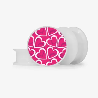 Plug Dança dos Corações - Base Selecionável - Coração