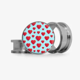 Plug Primeiro Amor - Base Selecionável - Coração