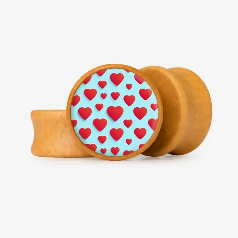Plug Primeiro Amor Base com design romântico e opções de personalização.