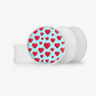 Plug Primeiro Amor - Base Selecionável - Coração