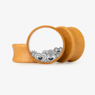 Plug Onda de Amor - Base Selecionável - Coração