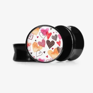 Plug Retalhos de Amor - Base Selecionável - Coração