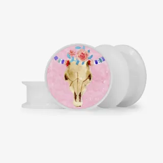 Plug Cabeça de Boi - Base Selecionável - Étnico