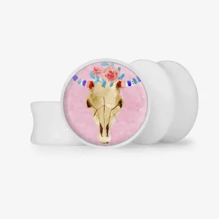 Plug Cabeça de Boi - Base Selecionável - Étnico