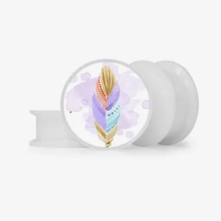 Plug Uma Pena - Base Selecionável - Étnico