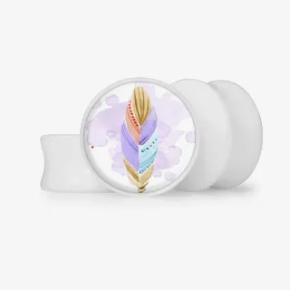 Plug Uma Pena - Base Selecionável - Étnico