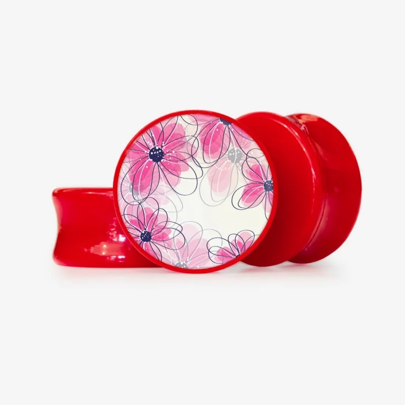 Plug Flores Circulantes - Base Selecionável - Floral