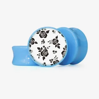 Plug Flores Monocromáticas - Base Selecionável - Floral