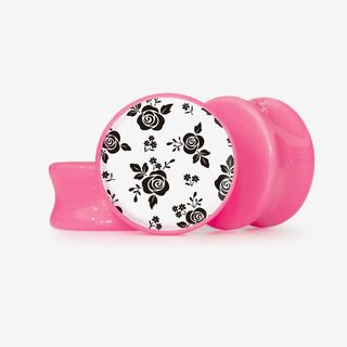 Plug Flores Monocromáticas - Base Selecionável - Floral