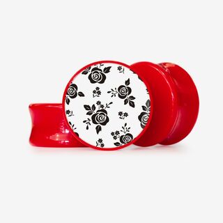 Plug Flores Monocromáticas - Base Selecionável - Floral