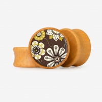 Plug Flores do Serrado com Base Selecionável | ALARGS