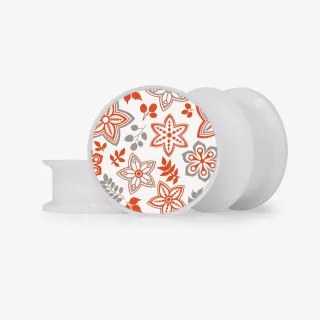 Plug Flores do Verão - Base Selecionável - Floral