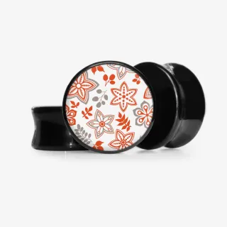 Plug Flores do Verão - Base Selecionável - Floral