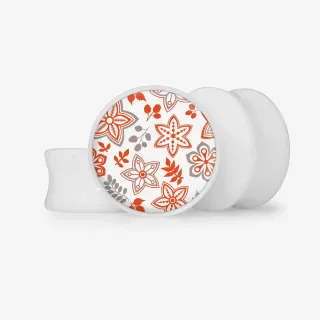 Plug Flores do Verão - Base Selecionável - Floral