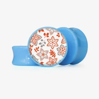 Plug Flores do Verão - Base Selecionável - Floral