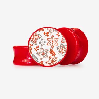 Plug Flores do Verão - Base Selecionável - Floral