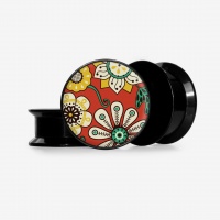 Plug Flores do Serrado com Base Selecionável | ALARGS