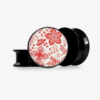 Plug Flores da Manhã - Base Selecionável - Floral