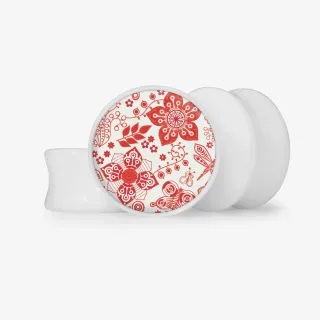 Plug Flores da Manhã - Base Selecionável - Floral