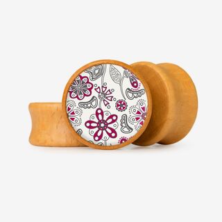 Plug Oh Margarida - Base Selecionável - Floral