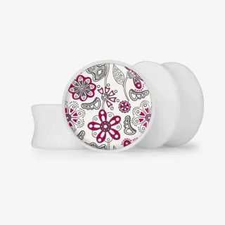 Plug Oh Margarida - Base Selecionável - Floral