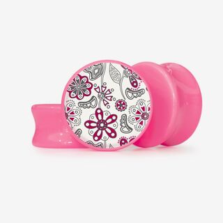 Plug Oh Margarida - Base Selecionável - Floral