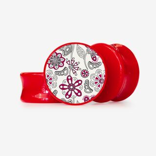 Plug Oh Margarida - Base Selecionável - Floral