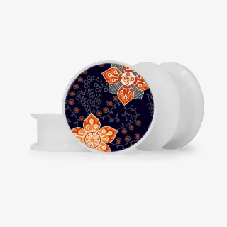 Plug Flores da Alvorada - Base Selecionável - Floral