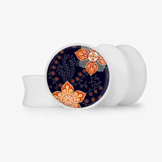 Plug Flores da Alvorada - Base Selecionável - Floral