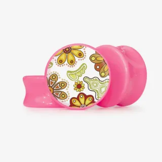 Plug Oh Margarida - Base Selecionável - Floral