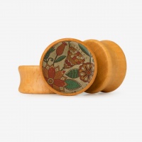 Plug Flores do Egito com Base Selecionável | ALARGS