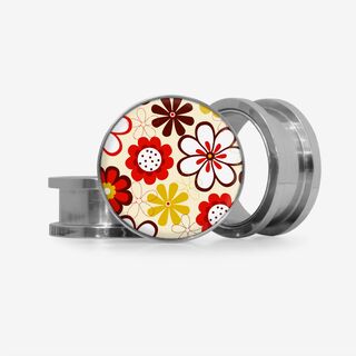 Plug Flores Garridas - Base Selecionável - Floral