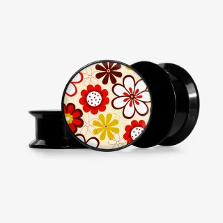 Plug Flores Garridas - Base Selecionável - Floral