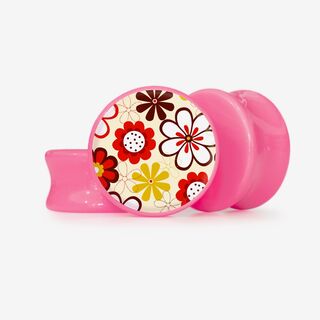 Plug Flores Garridas - Base Selecionável - Floral