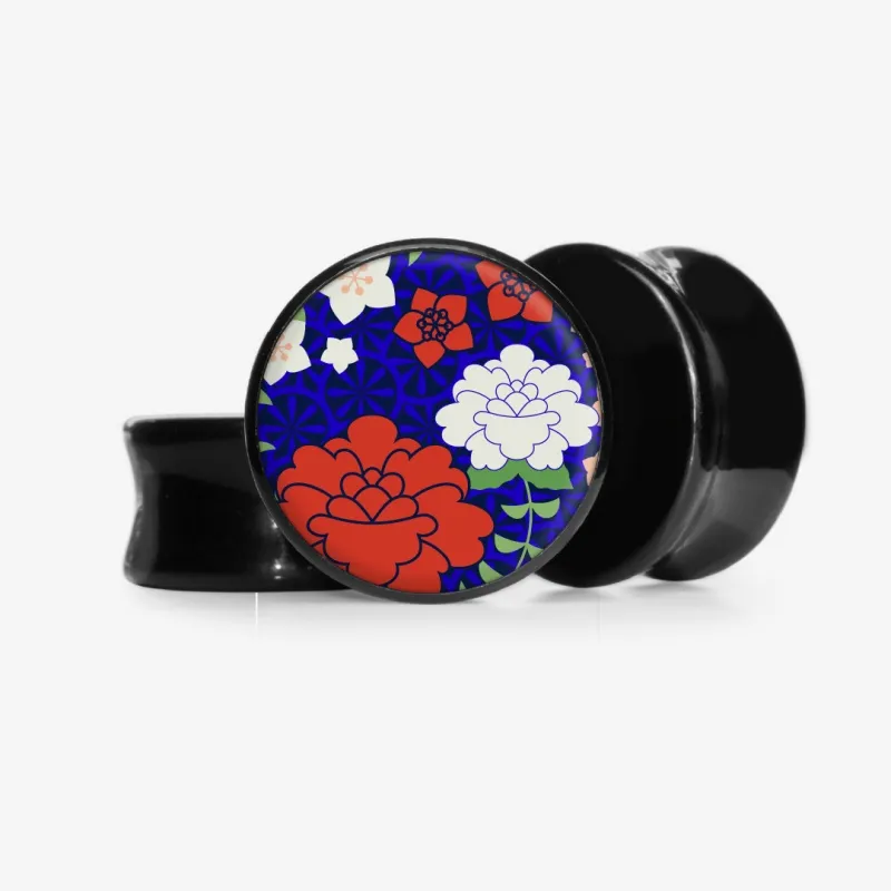 Plug Flores Minimalistas - Base Selecionável - Floral