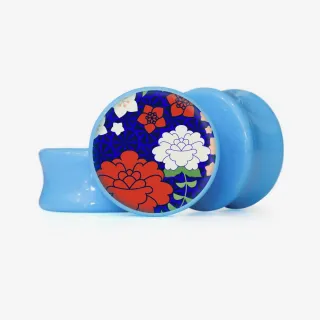 Plug Flores Minimalistas - Base Selecionável - Floral