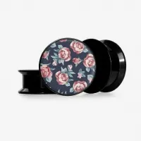 Plug Rosa Prima com Base Selecionável e Estilo Feminino