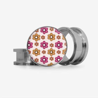 Plug Anemoninhas - Base Selecionável - Floral