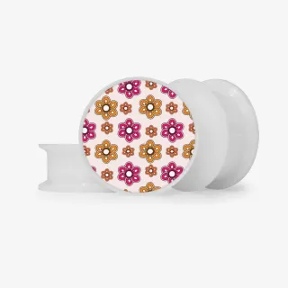 Plug Anemoninhas - Base Selecionável - Floral