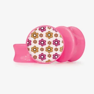 Plug Anemoninhas - Base Selecionável - Floral