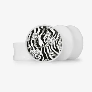 Plug O Cravo e a Zebra - Base Selecionável - Floral