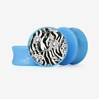 Plug O Cravo e a Zebra - Base Selecionável - Floral