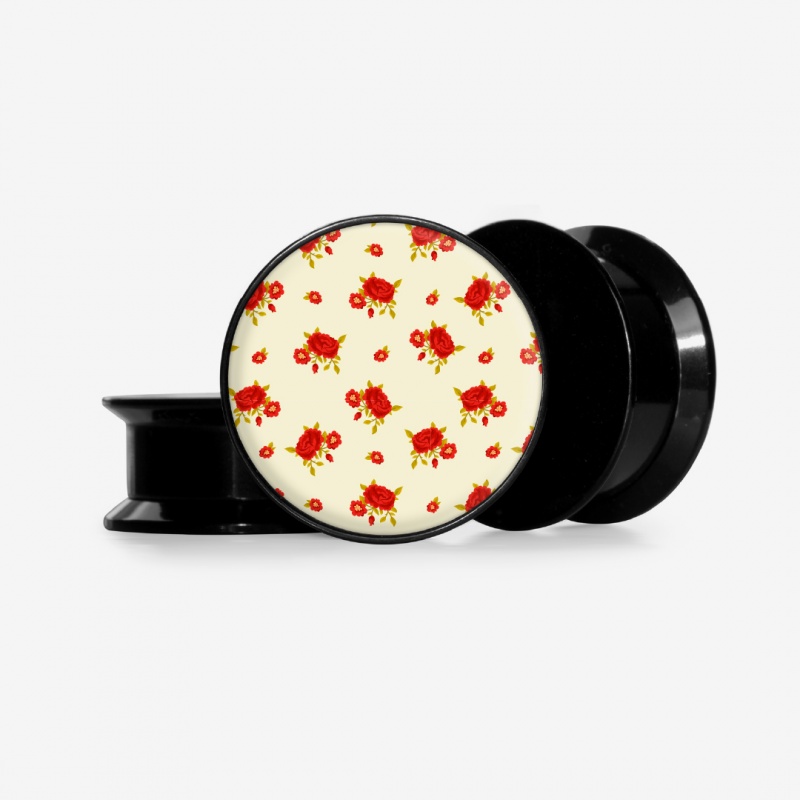 Plug Flores da Elegância - Base Selecionável - Floral