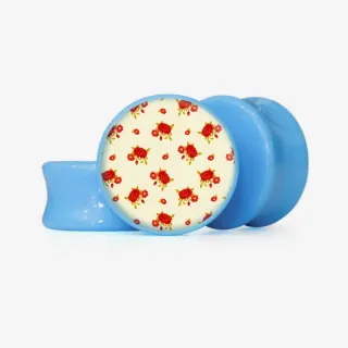 Plug Flores da Elegância - Base Selecionável - Floral