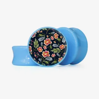 Plug Flores Intensas - Base Selecionável - Floral